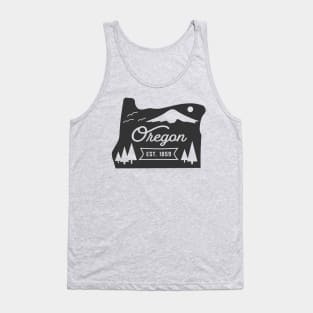 State of Oregon Graphic Tee Tank Top